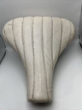 Vintage Troxel Bicycle Saddle Seat Moscow TN White picture