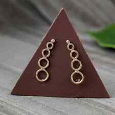 Sterling Silver Stacked Circle Ear Climber picture