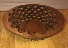 Vintage Handcrafted Wooden Decorative Bowl  Wood picture