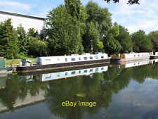 Photo 6x4 Skylark narrowboat on Paddington Branch canal Skylark is on a r c2015 picture