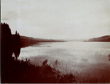 France, Doubs, Lac de Saint-Point, Vintage Print, circa 1895 Vintage Print Prin picture