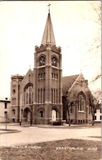 Vintage RPPC Postcard Catholic Church Yankton SD South Dakota              C-214 picture
