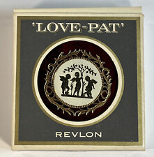 Vintage Revlon New Old Stock Love-Pat Tropic Tan Compact New Unused In Box picture