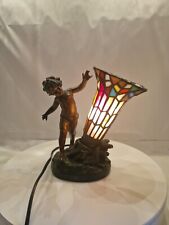 Vintage Lamp Signed L. Moreau, Cupid  picture