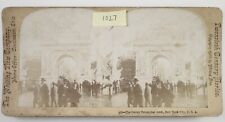 Dewey Triumphal Arch New York City - 1900 Stereoview 485 Whiting - BL1027 picture