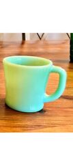 Vintage Fire King Jadeite Jadite Green D Handle Cup Mug 3 Available picture