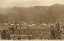 Quincy California CA Birdseye View c1910 Real Photo Postcard picture