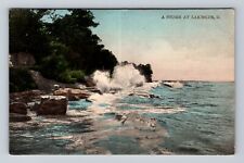Lakeside OH-Ohio, Storm Water, Antique, Vintage c1911 Postcard picture
