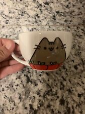 PUSHEEN Cat - Teacup Mug Coffee Apples Ceramic, No Saucer picture
