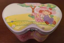 Strawberry Shortcake Double Heart-Shaped Storage Tin, Trinket Box, Collectible picture