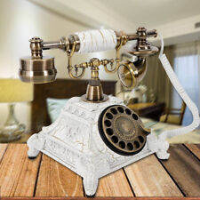 European Style Retro Old Fashioned Rotary Dial Telephone- Hotels Desk Decor picture