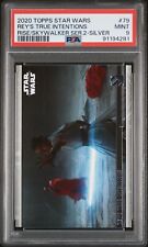 2020 TOPPS STAR WARS RISE OF SKYWALKER SERIES 2 79 REY SILVER /25 PSA 9 picture