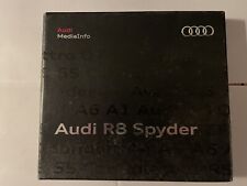 Audi R8 Spyder Press Kit Booklet With CD picture