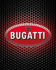 Bugatti Logo Holographic 11x14 Matted Frame picture