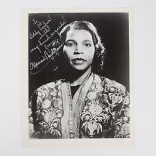 Marian Anderson Contralto Opera Signed Autographed Vtg 8x10 Photograph 1950s picture