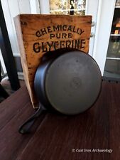 Griswold #9 Cast Iron Skillet With Small Block Logo Restored picture
