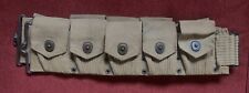 WW1 US Army M-1907 Woven  Cartridge Belt 10 Pockets - Mills 1918 New  Price picture