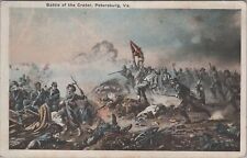 Postcard Battle of the Crater Petersburg VA  picture