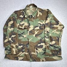 VINTAGE US Army Jacket Adult 2XL XXL Green Camo Camouflage Combat Military Mens picture