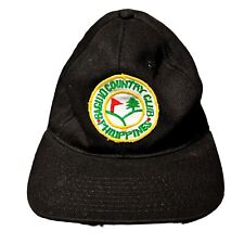 BAGUIO COUNTRY CLUB Vintage Patch Hat PHILIPPINES Golf Resort picture
