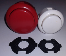 New Set of 12(x) 1mm TPU 3D-Printed Silencer Washers for 24mm/30mm Sanwa Buttons picture