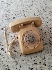 Vintage Western Electric Rotary Phone Bell Systems 500DM Beige Untested As Is picture