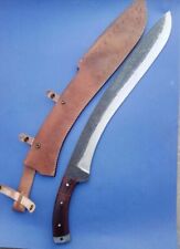 Custom Handmade 5160 Spring Steel 27In Big Kukri Knife, W/Leather Sheath AE-09 picture