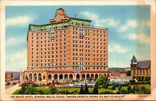 The Baker Hotel, Mineral Wells, Texas Postcard picture