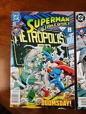 Four Comics of Superman Vs. Doomsday 1st Prints And In Excellent Condition picture