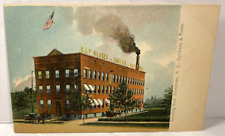 Vintage Postcard 1908 Greetings From Johnstown, N.Y. Hutchens & Potter Gloves picture