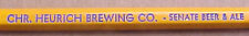 SENATE BEER ALE Wooden PENCIL, Christian Heurich, WASHINGTON D.C. CLOSED in 1956 picture