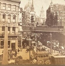 Ludgate Hill London Anna Held Palace Theatre Double Decker Horse Underwood SB9 picture