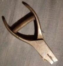 Vintage DQ Dairy Queen Metal Steel Stamp Cone Single Hole Punch  picture