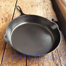 Vintage GRISWOLD Cast Iron SKILLET Frying Pan # 9 SMALL BLOCK LOGO - Ironspoon picture
