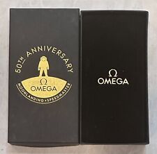 New Omega Speedmaster 50th Anniversary Limited Edition Apollo 11 Gold Space Pen picture