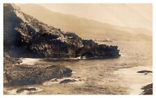 postcard unknown landscape of land and sea 1908-1924 RPPC 9212 picture