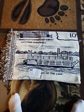 Clear Lake IA Iowa souvenir throw blanket NEW with Tags picture