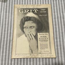 Grit newspaper Magazine Story Section Sept 1926 picture