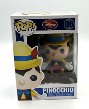 Funko Pop Pinocchio #06 Red Disney Store Logo Retired Vaulted 2011/ Pop Shield picture