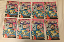 Marvel Super Heroes Secret Wars lot of 8 #7 High Grade and Good Condition picture