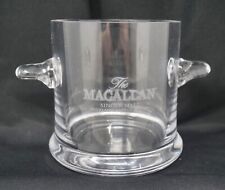 RARE The Macallan Single Malt Highland Scotch Whisky Glass Bottle Holder picture
