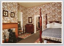 Abraham Lincoln Bedroom National Historic Site Springfield IL Illinois Postcard picture