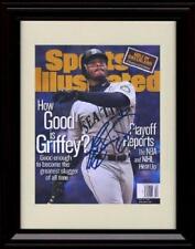 Gallery Framed Ken Griffey Jr SI Autograph Replica Print picture