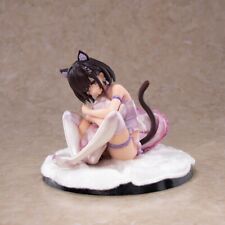 New 1/6 Anime Sexy Cat Girl Figure Model Statue Doll PVC Toy 15cm No Box picture