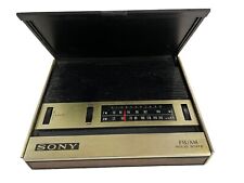 Vintage Sony Corp FM/AM TFM-1849W Portable Radio Made in Tokyo Japan picture
