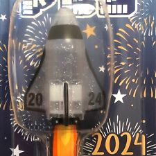 European Carded 2024 New Year's Crystal Space Shuttle PEZ picture