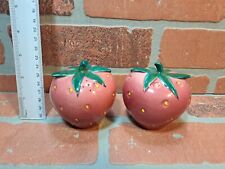 Vintage Ucagco Strawberry Salt And Pepper Shakers picture