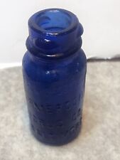 Antique Cobalt Blue Bottle, Bromo-Seltzer EMERSON DRUG CO., Baltimore, 2.5