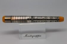 NEW MONTEGRAPPA MEMORY ROLLERBALL PEN SOLID SILVER Xxx/300 MSRP 3750.0 picture