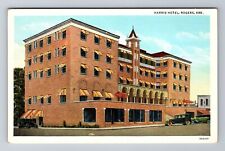 Rogers AR-Arkansas, Harris Hotel, Advertising, Antique Vintage Souvenir Postcard picture